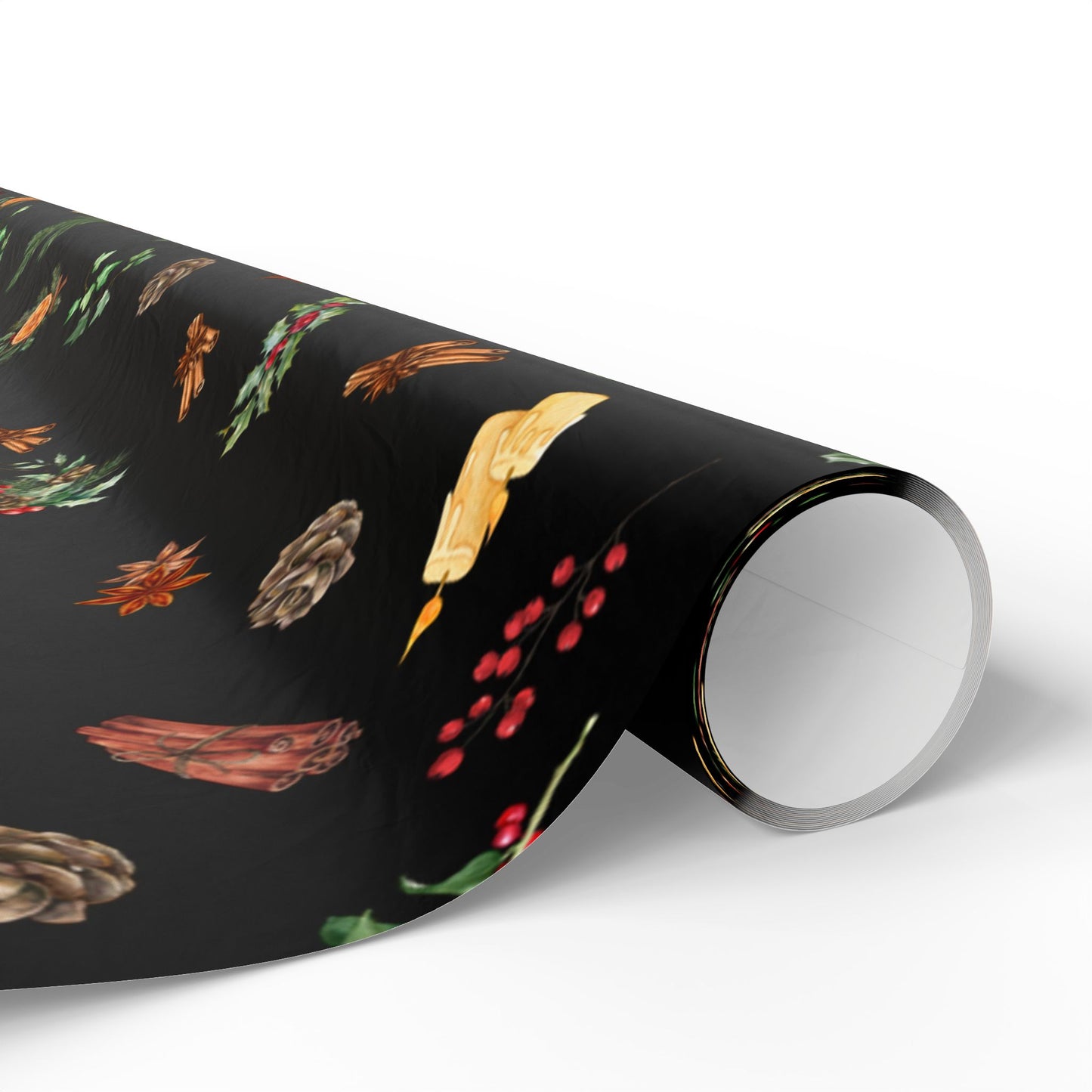 Festive Wrapping Paper Roll, Eco-Friendly Gift Wrap, Holiday Gift Wrap