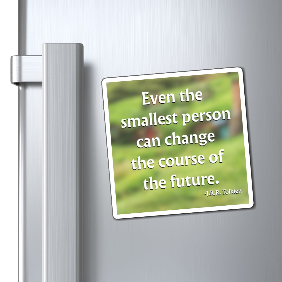 Quote Magnet - J.R.R. Tolkien, Motivational Home Decor, Gift for Book Lovers, Uplifting Fridge Magnet, Life Quote Decoration