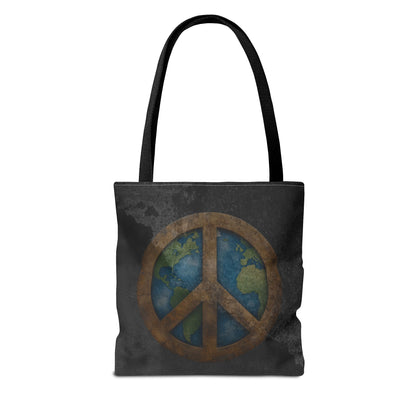 Inspirational Tote Bag, Eco-Friendly Shopping Bag, Gift for Activists, Motivational Carry-All, Peace and Love Bag, Desmond Tutu Quote