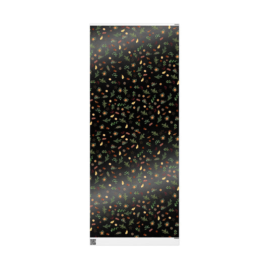 Festive Wrapping Paper Roll, Eco-Friendly Gift Wrap, Holiday Gift Wrap