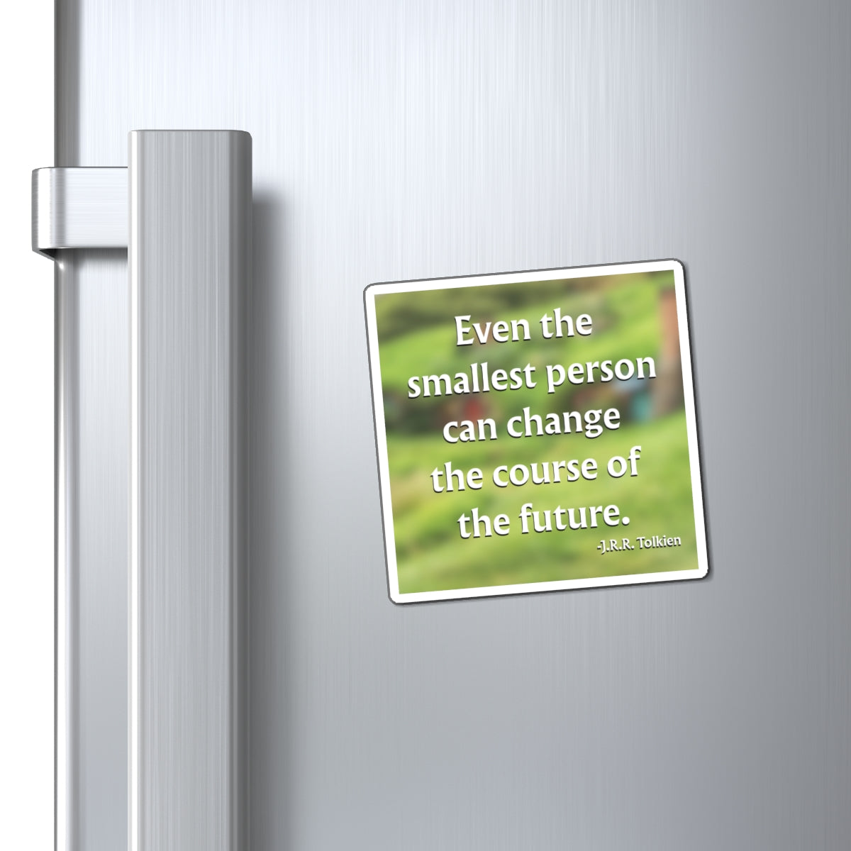 Quote Magnet - J.R.R. Tolkien, Motivational Home Decor, Gift for Book Lovers, Uplifting Fridge Magnet, Life Quote Decoration
