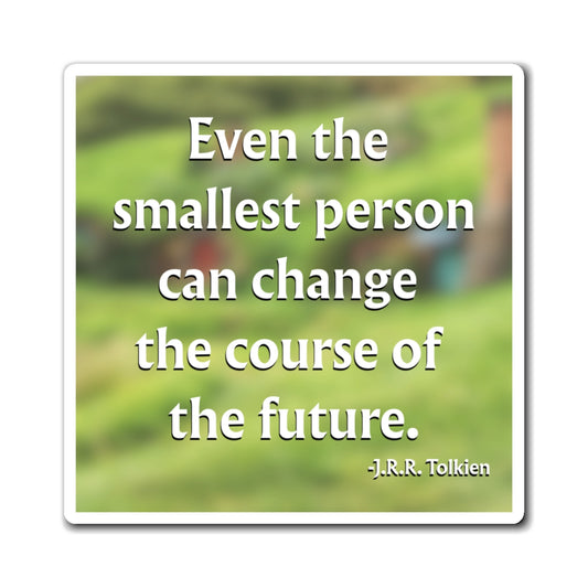 Quote Magnet - J.R.R. Tolkien, Motivational Home Decor, Gift for Book Lovers, Uplifting Fridge Magnet, Life Quote Decoration