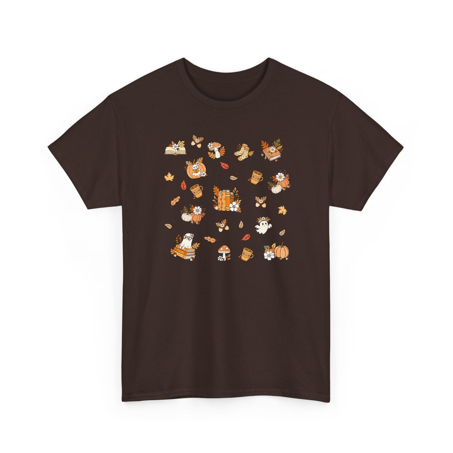 Whimsical Print Tee | Unisex Cotton T-Shirt for Nature Lovers, Gift for Book Lovers, Casual Wear, Eco-friendly Fashion