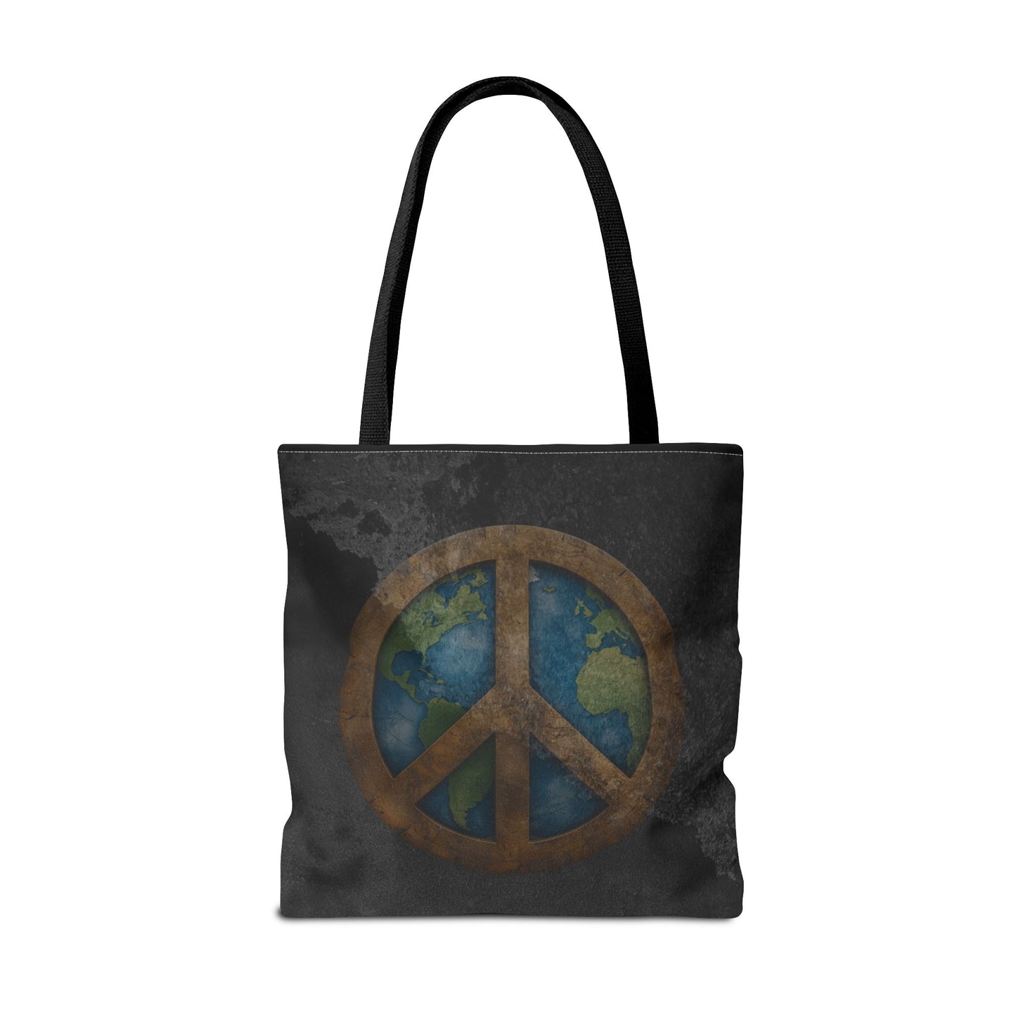 Inspirational Tote Bag, Eco-Friendly Shopping Bag, Gift for Activists, Motivational Carry-All, Peace and Love Bag, Desmond Tutu Quote