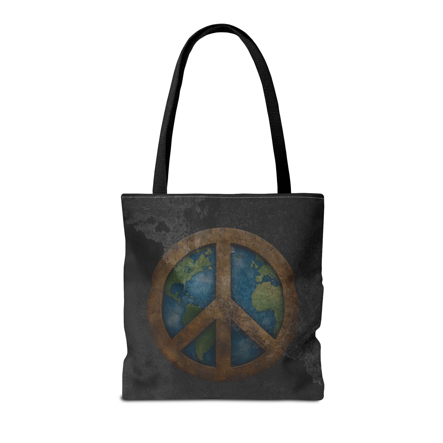 Inspirational Tote Bag, Eco-Friendly Shopping Bag, Gift for Activists, Motivational Carry-All, Peace and Love Bag, Desmond Tutu Quote